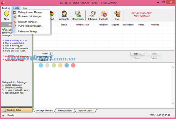 EMS Bulk Email Sender