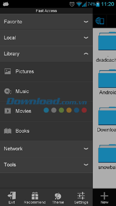 ES File Explorer cho Android - ảnh 2 