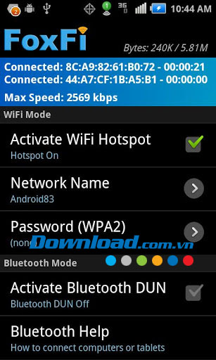 FoxFi cho Android - ảnh 2 