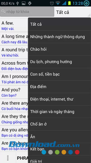 Học tiếng Anh for Android - ảnh 6 