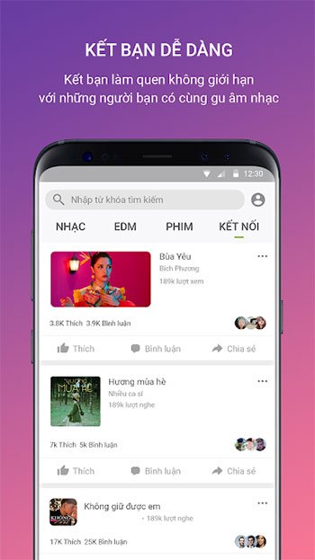 Keeng cho Android - ảnh 3 