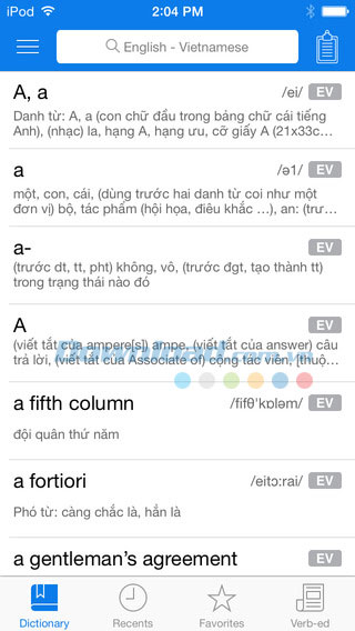 Laban Dictionary cho iOS - ảnh 1 