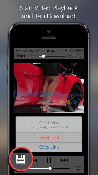 Video Downloader cho iOS - ảnh 1 
