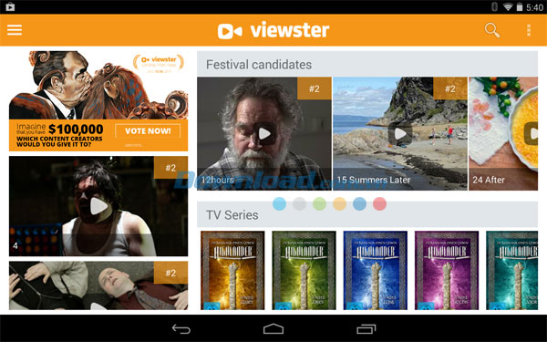 Viewster cho Android - ảnh 3 